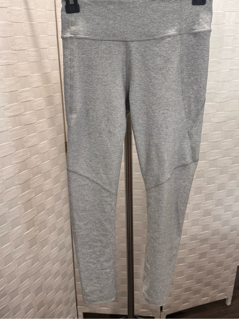 Outdoor Voices Light Gray Performance Leggings